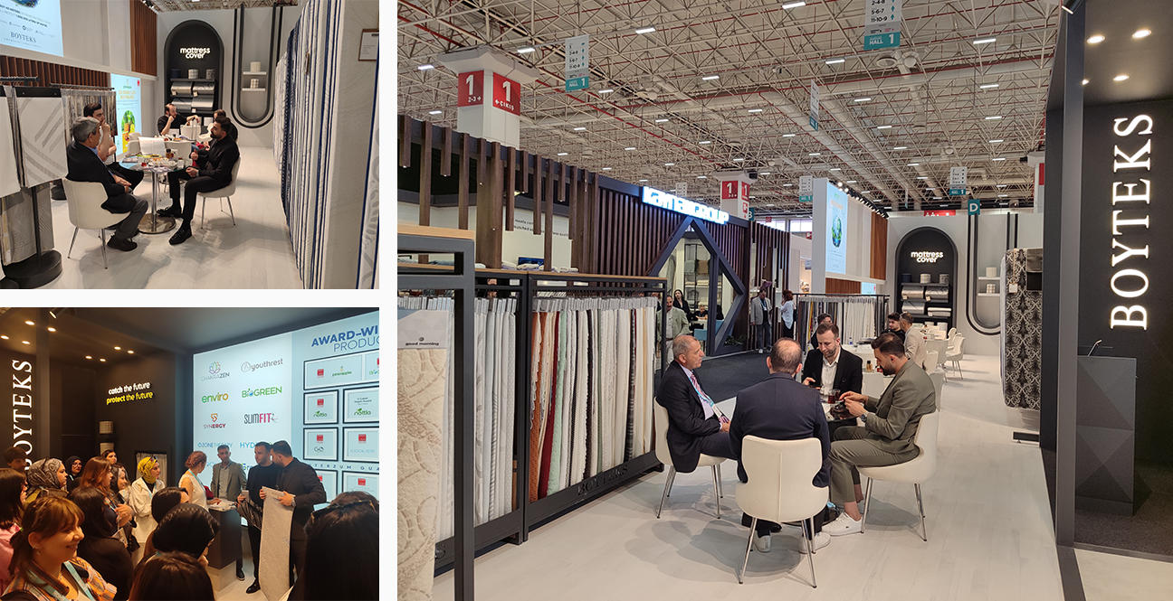 Boyteks, Yenilikçi Uyku Teknolojileriyle Hometex 2025 Fuarı'ndaydı