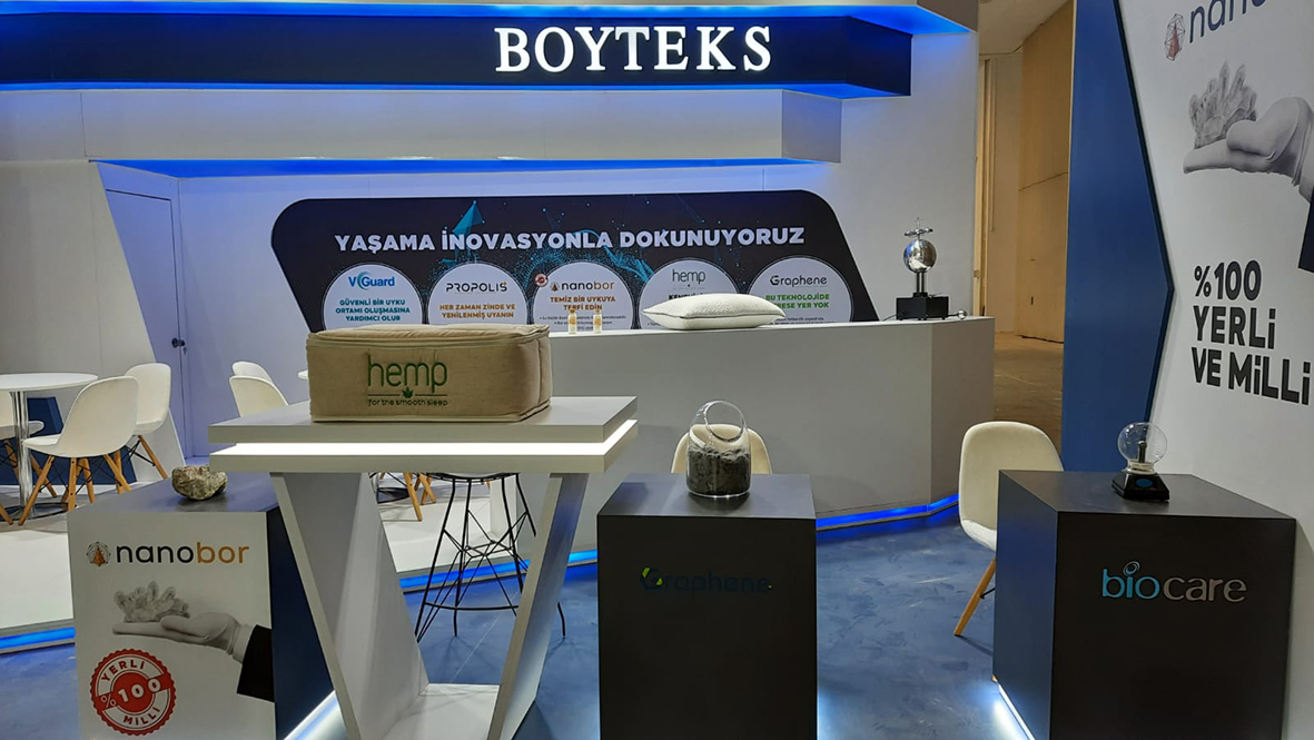 We Took Our Place In Ankara Efficiency And Technology Fair As Only Textile Manufacturer!